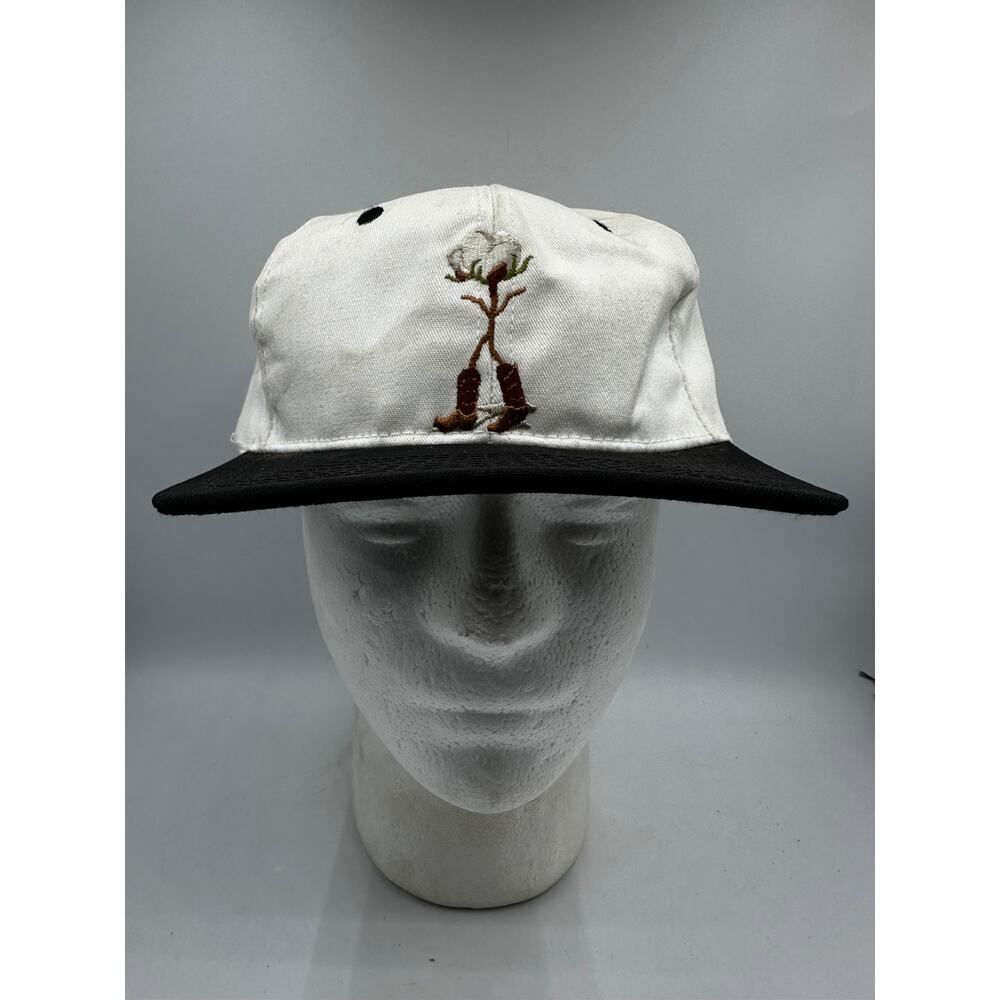 DuPont Agricultural Products Hat Cotton Boll in Boots Men's Snapback White
